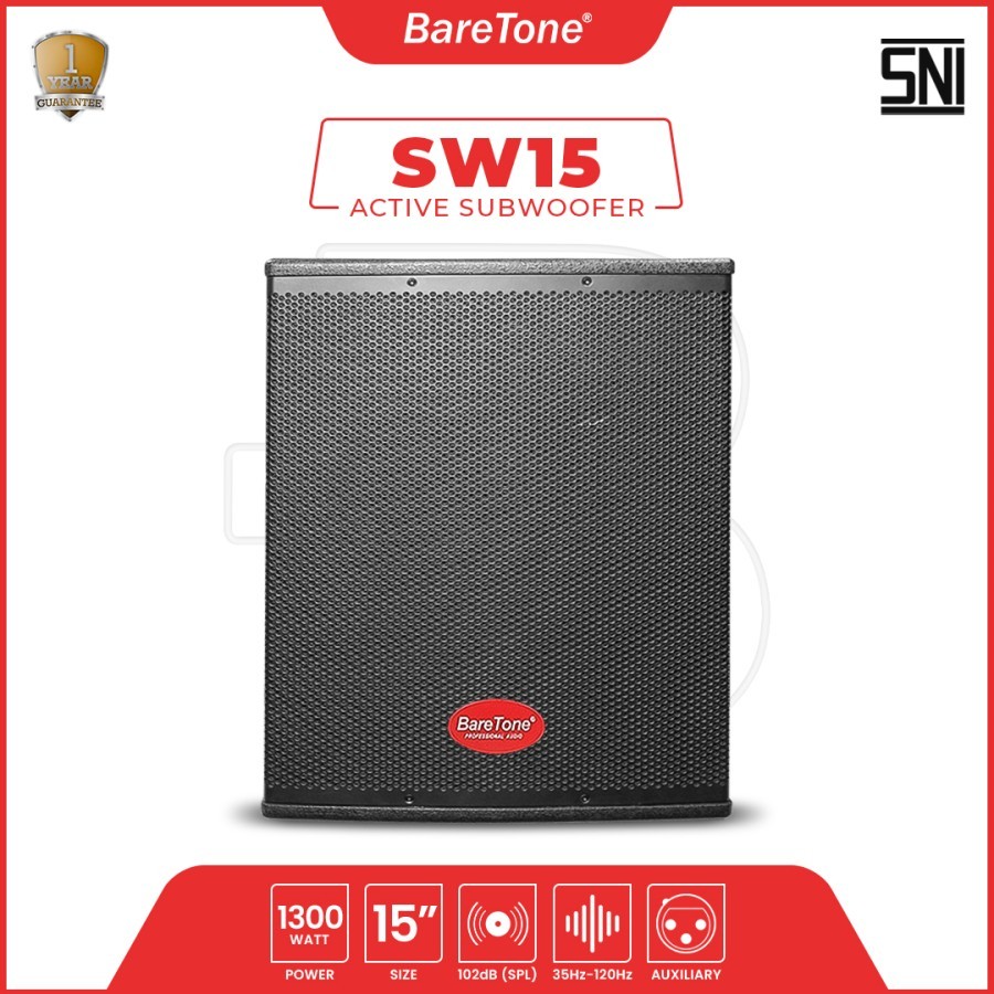 Subwoofer Aktif Baretone SW 15 Original Subwoofer SW15 - 15 inch
