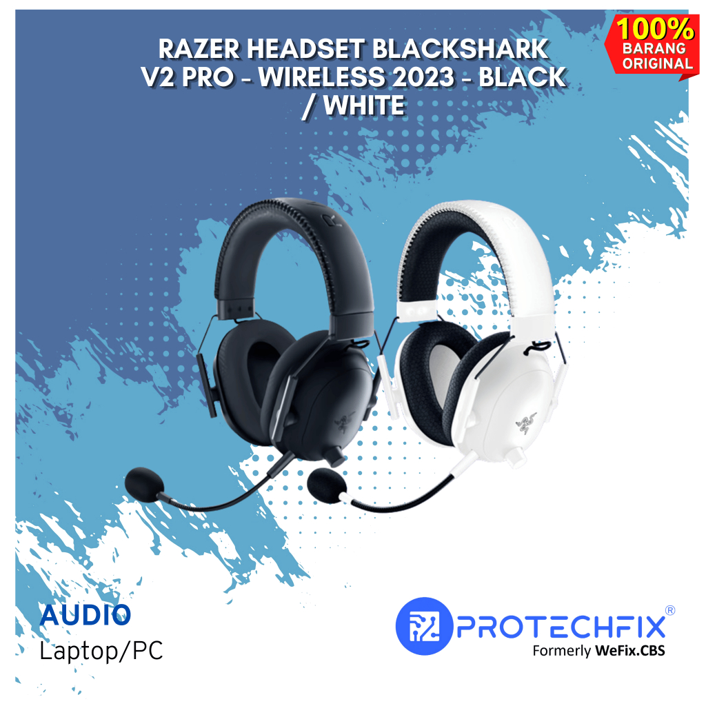 Razer Headset Blackshark V2 Pro - Wireless 2023 - Black / White