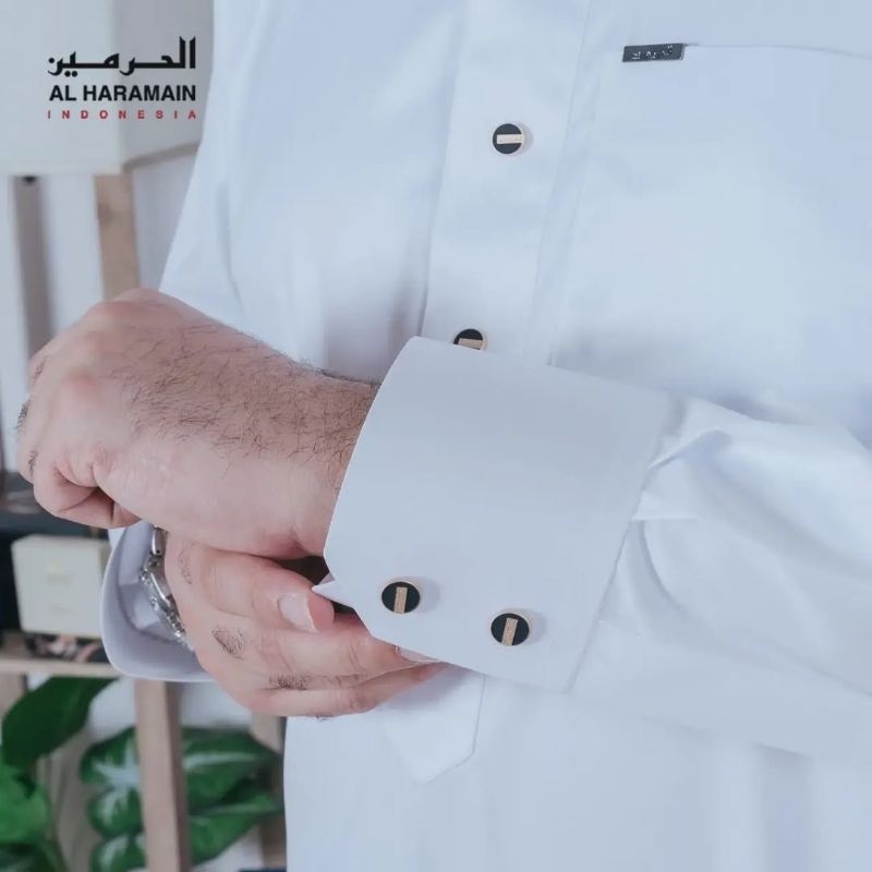 Jubah Al Haramain Premium Manset