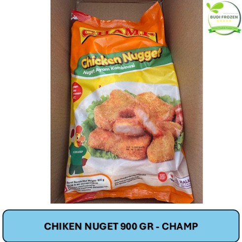 

CHAMP CHIKEN NUGGET 900 GR - CHAMP KEMASAN BARU