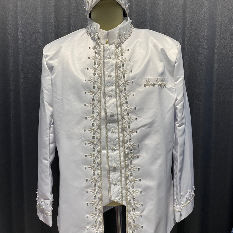 Beskap Pengantin Warna Putih / Beskap pengantin Pria