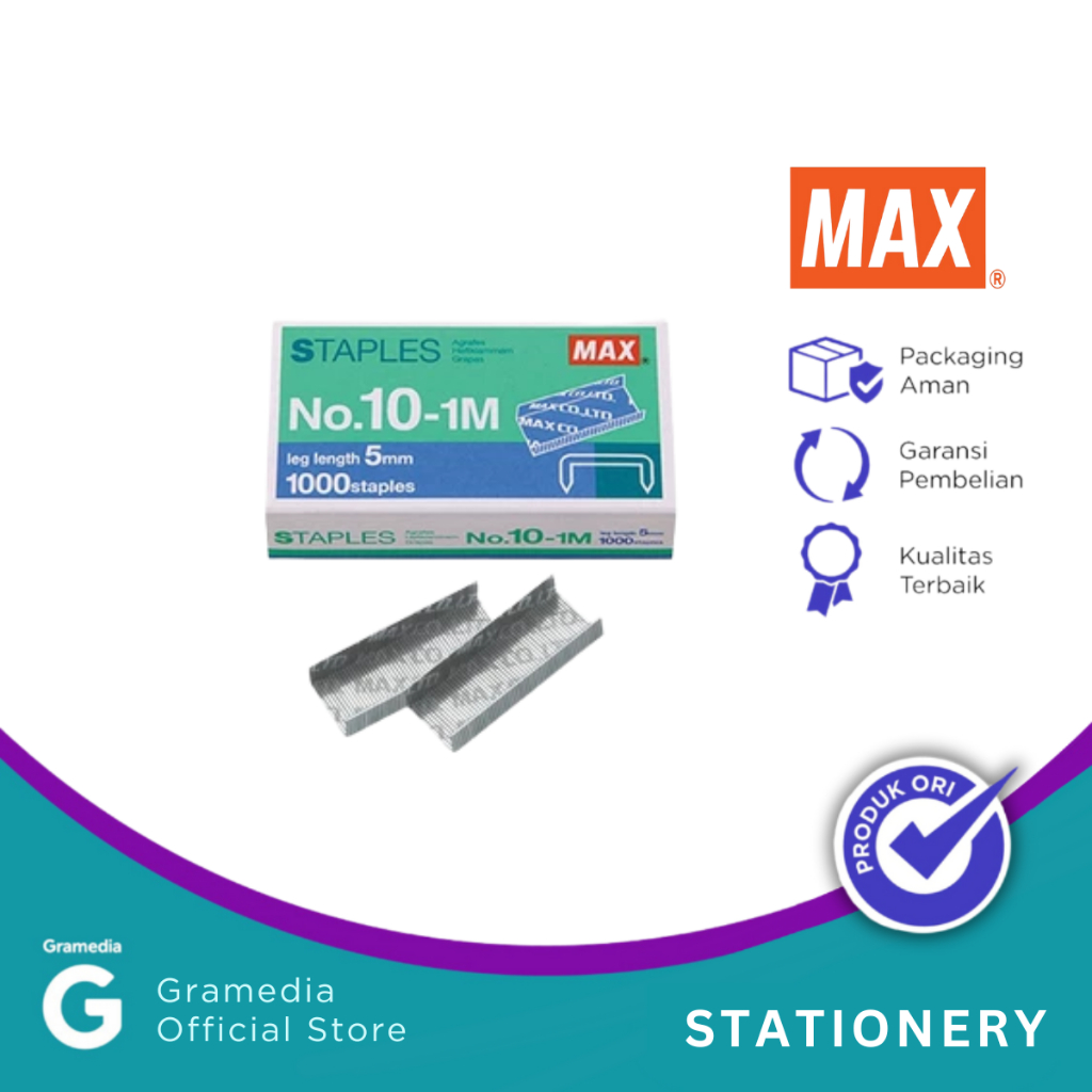 

Max Staples 10-1M U/Pc