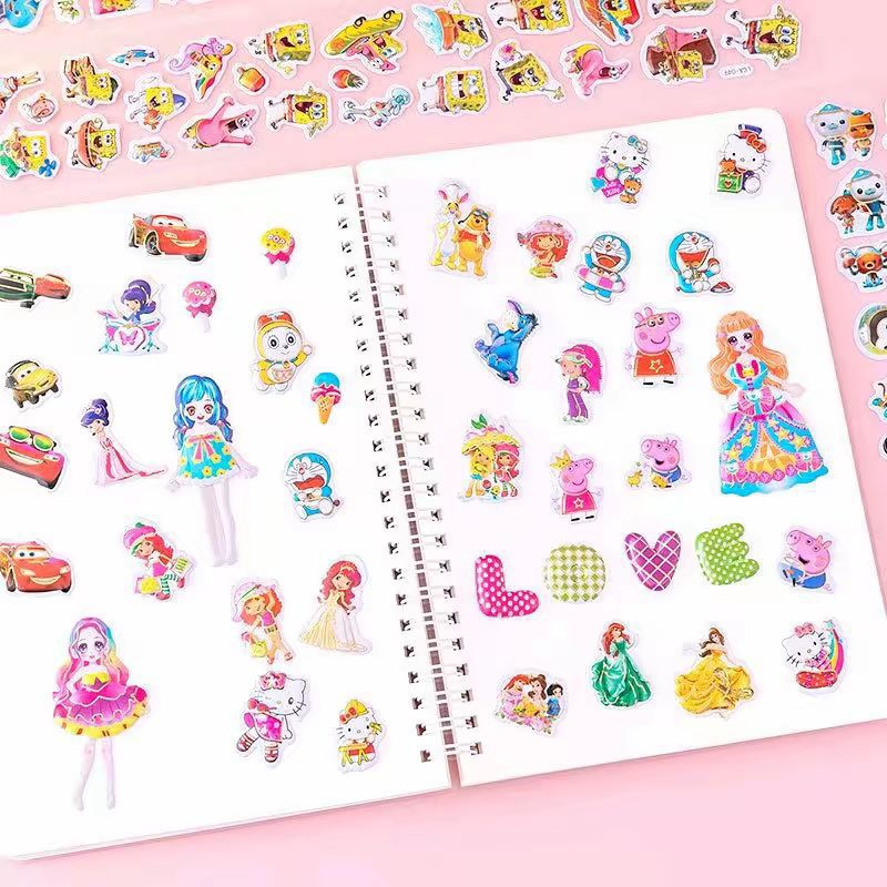 

J ( J16 ) STIKER KARAKTER KARTUN TIMBUL /STICKER MOTIF LUCU / DEKORASI