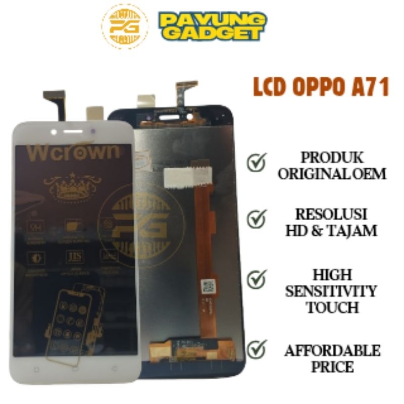 LCD OPPO A71 ORIGINAL FULLSET