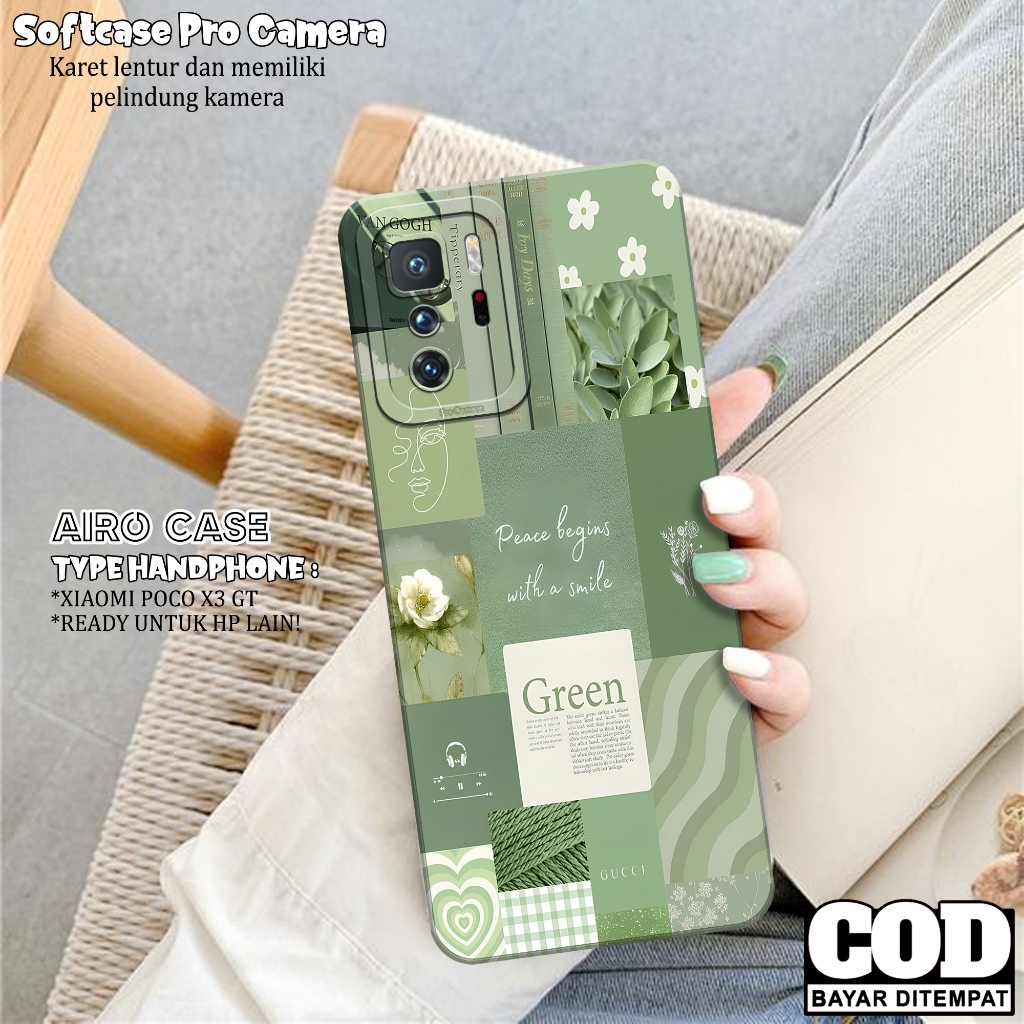 Case XIAOMI POCO X3 GT - Softcase XIAOMI POCO X3 GT - Fashion Case AESTHETIC - Casing XIAOMI POCO X3