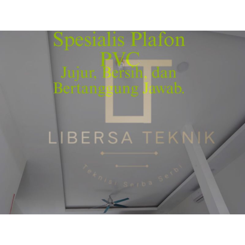 Pemasangan Plafon Gypsum / PVC