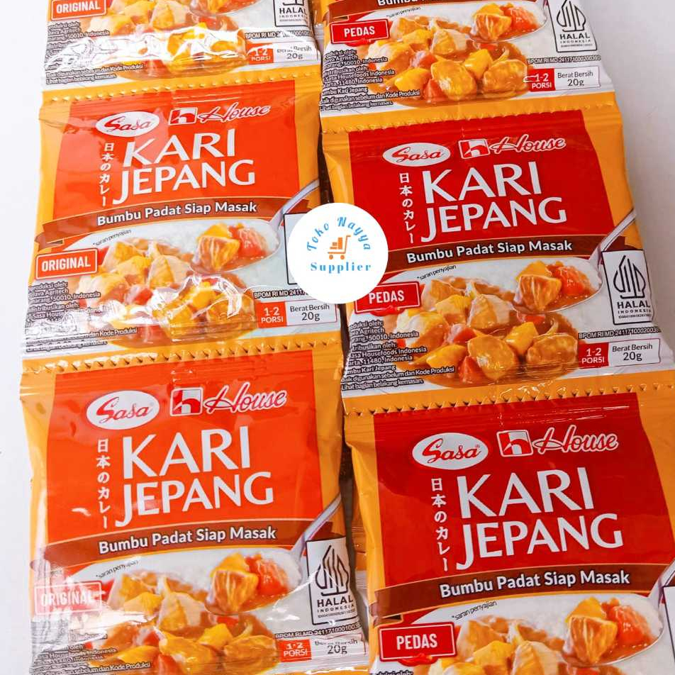 

Sasa Kari Jepang | Bumbu Kari Padat Siap Masak Sasa