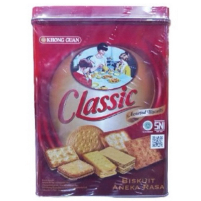 

KHONG GUAN CLASSIC KALENG 600gr/KHONG GUAN MURAH