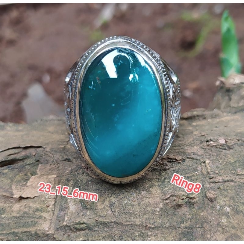 batu akik cincin ijo batu garut super berkualitas HQ galian odim