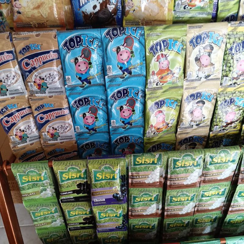 

Sisri. Top Ice Per renteng isi 10