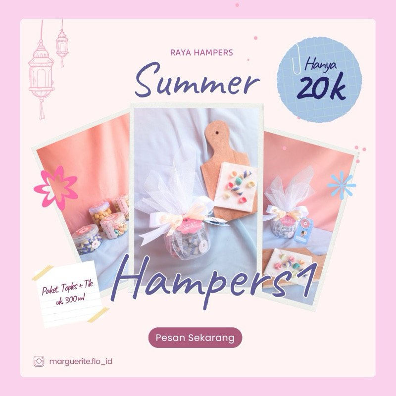 

Summer Hampers 1 | Hampers Lebaran | Bingkisan | Gift Ramadhan & Lebaran Idul Fitri | Hampers Snack Murah premium