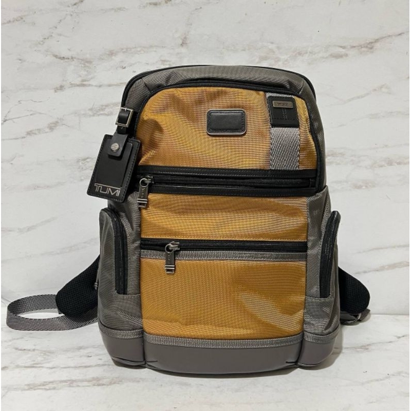 Tumi Parrish Backpack Canvas Golden Brown