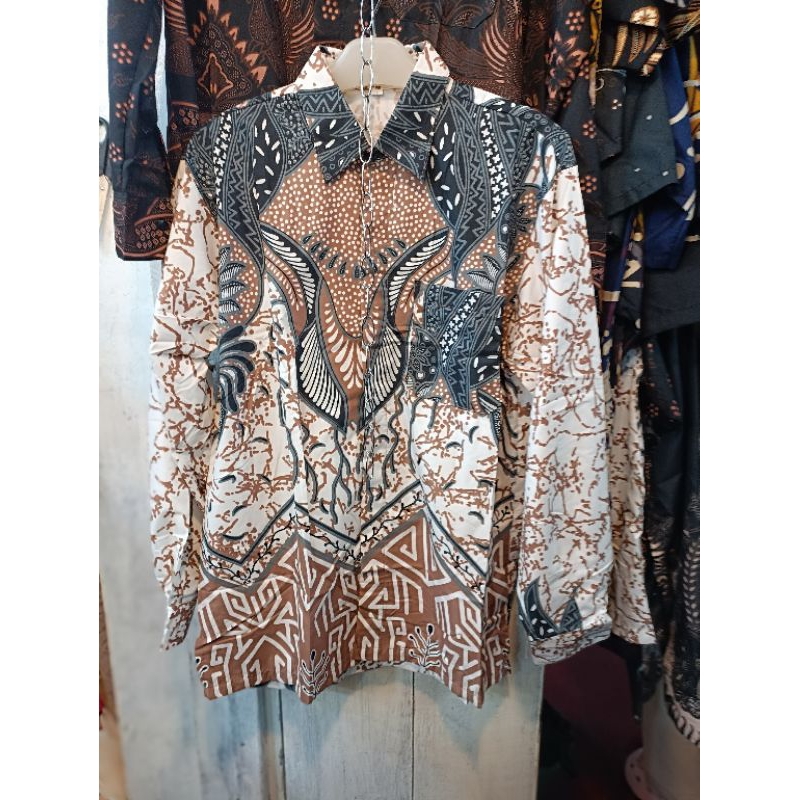 kemeja batik pria murah Medan panjang pendek