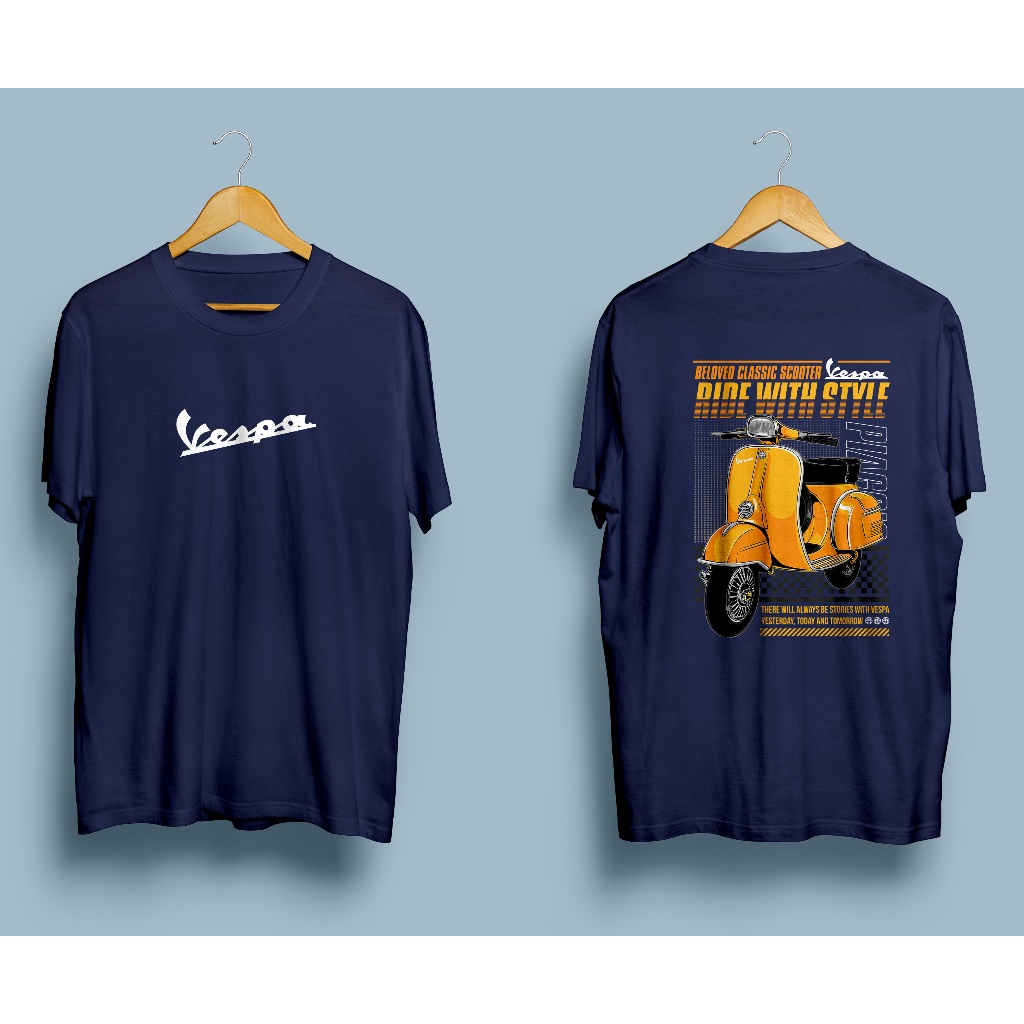 GYD.CO Kaos Pria Wanita Tshirt vespa/Tshirt vespa/Tshirt vespa/Kaos vespa/Kaos vespa/Kaos vespa/vesp