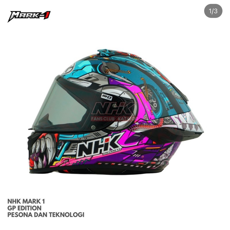 Helm NHK Mark 1 GP EDITION Akang MV