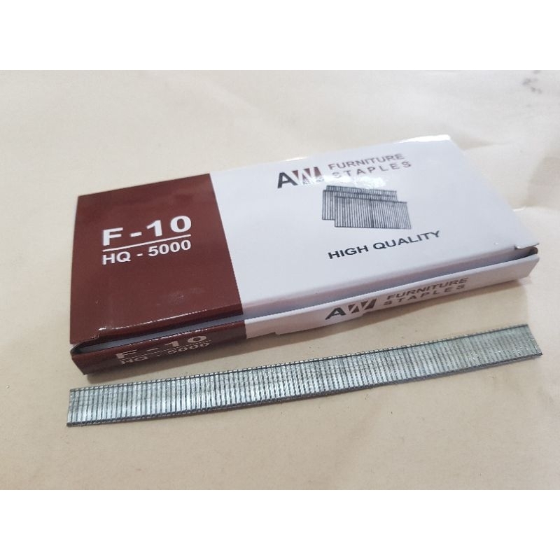 STAPLES F10 PAKU TEMBAK ANGIN ANAK HEKTER TEMBAK NAILER 5000 PCS