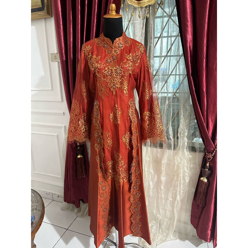 preloved kebaya panjang/ kebaya renda /baju pesta