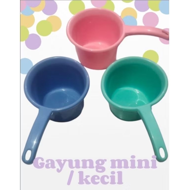 gayung kecil / timba kecil / gayung mini / timba mini