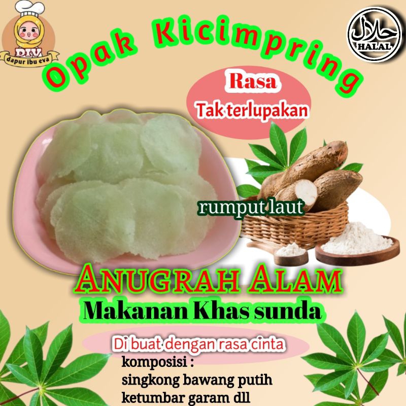 

Opak Kicimpring viral makanan khas sunda