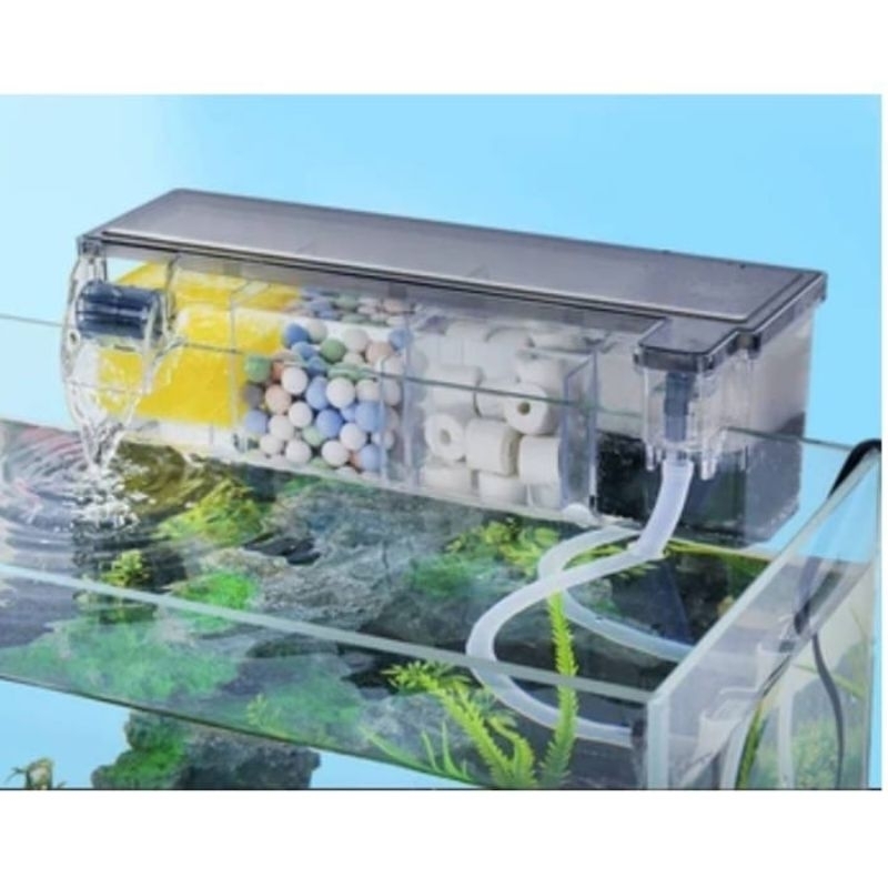 Box Multifuctional Bio Top Filter aquarium Sobo Amara AQ 17H