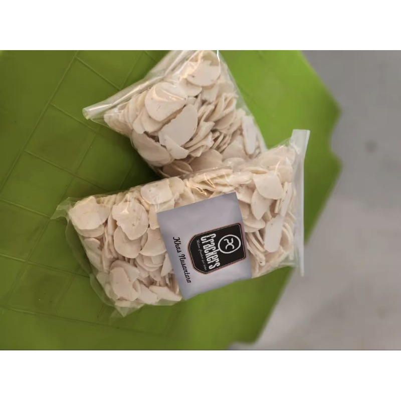 

Kerupuk jengkol putih besar RM kemasan 500gram