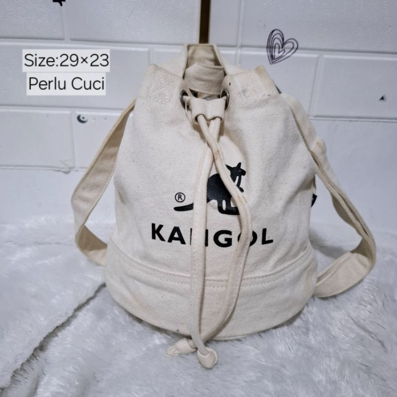 Kangol Bag - Tas Kangol Sling Bag Kanvas