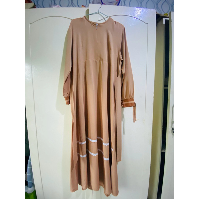 Preloved Gerai Cinta (Gerai Saffa) Gamis Set Kerudung Free Cadar