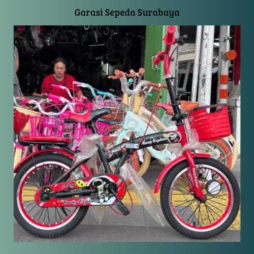 SEPEDA ANAK LIPAT 16 INCH SAKONI YOUNG EXPLORER, SEPEDA READY SIAP KIRIM - BERKUALITAS