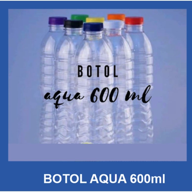 BOTOL PLASTIK SERBAGUNA 600ML BOTOL PLASTIK JUS BOTOL PLASTIK AIR BOTOL AQUA 600ML DENGAN TUTUP