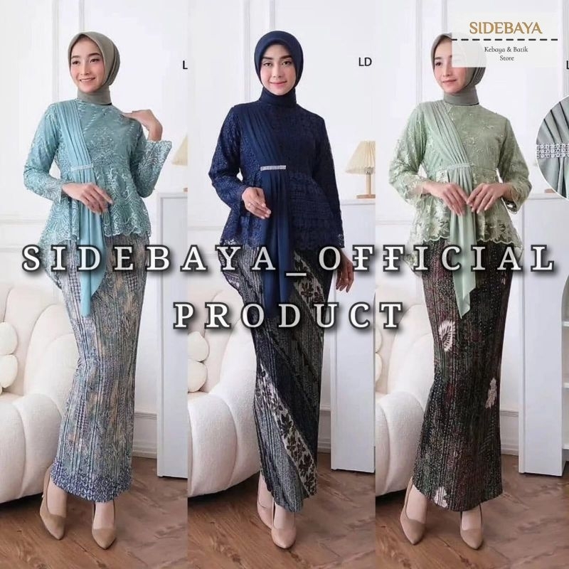 SET/ATASAN KEBAYA SELENDANG AURORA REALPICT TERLARIS > SET KEBAYA MODERN PAYET / SET KEBAYA WISUDA /