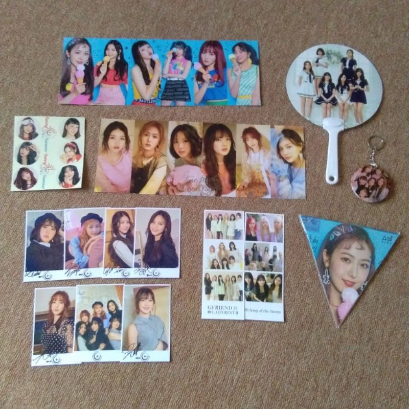 

Paket Fankit KPOP G Friend | Sowon | Yerin | Eunha | Yuju | Shinbi | Umji