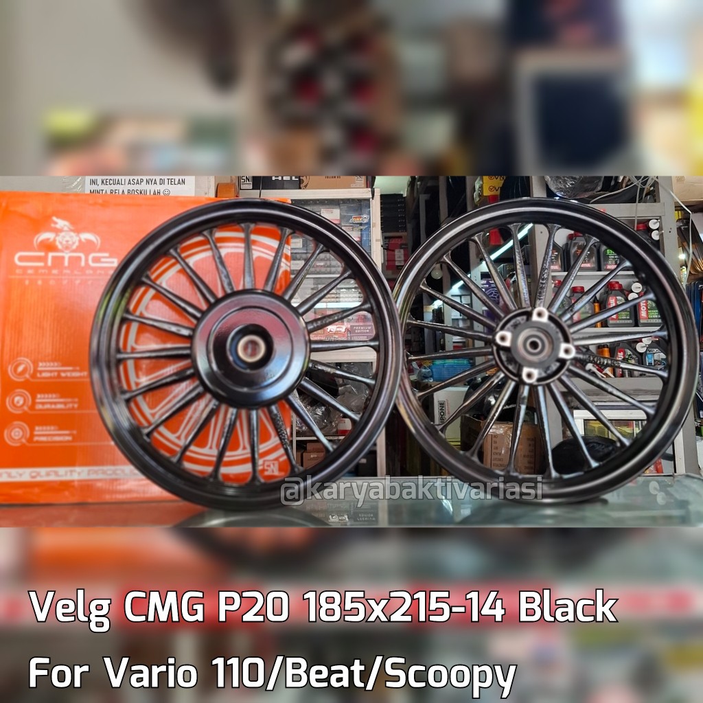 VELG CMG P20 COPY DayTona VARIO110/BEAT/SCOOPY, VARIO125/150, MIO SMILE/MIO SPORTY/MIO SOUL KARBU 18