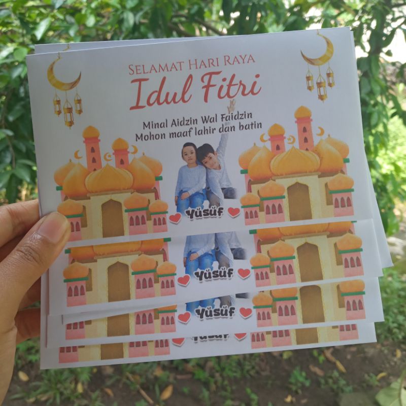 

Amplop Custom Lebaran 2025 11cm 50pcs