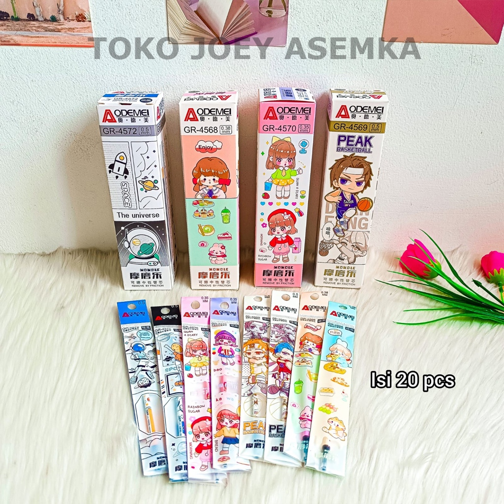 

ISI ULANG PULPEN BISA DIHAPUS 1 PCS AODEMEI REFILL TINTA PENA PEN BOLPEN MURAH