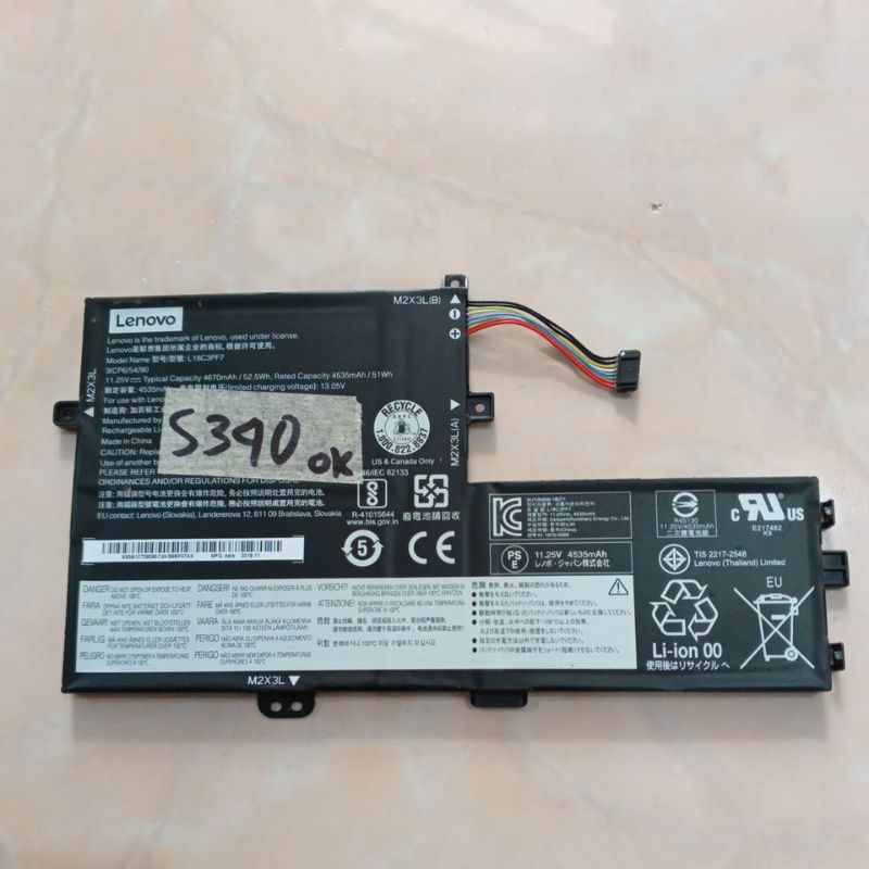 Baterai Laptop Lenovo S340-14
