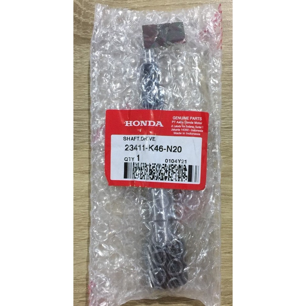 As Pully Shaft Drive 18T Honda Vario 110 FI eSP Original HONDA 23411K46N20
