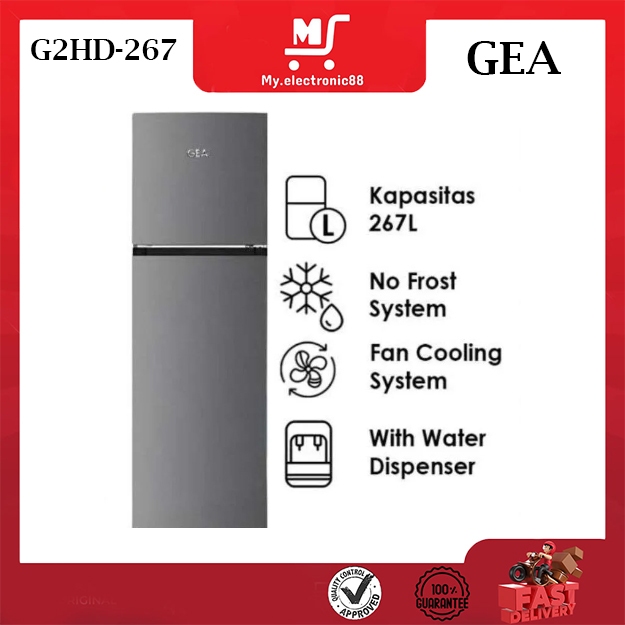 GEA KULKAS 2 PINTU G2HD-267