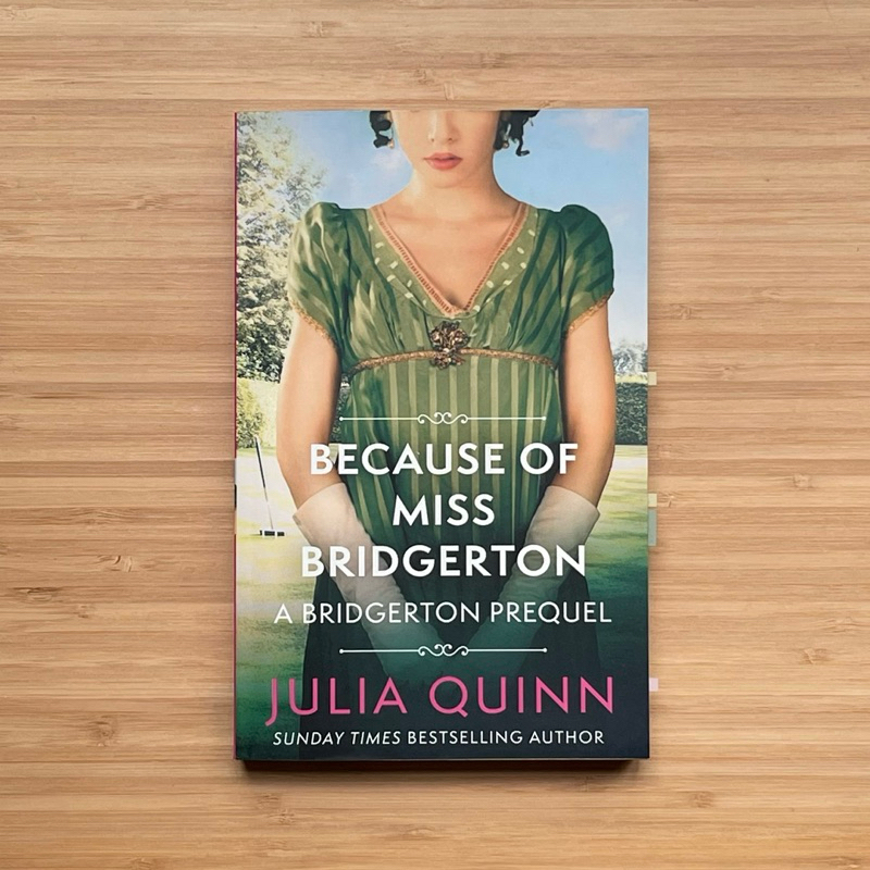 Because of Miss Bridgerton - Julia Quinn [Novel Preloved, Good Condition, Buku, Novel Romance, Buku 