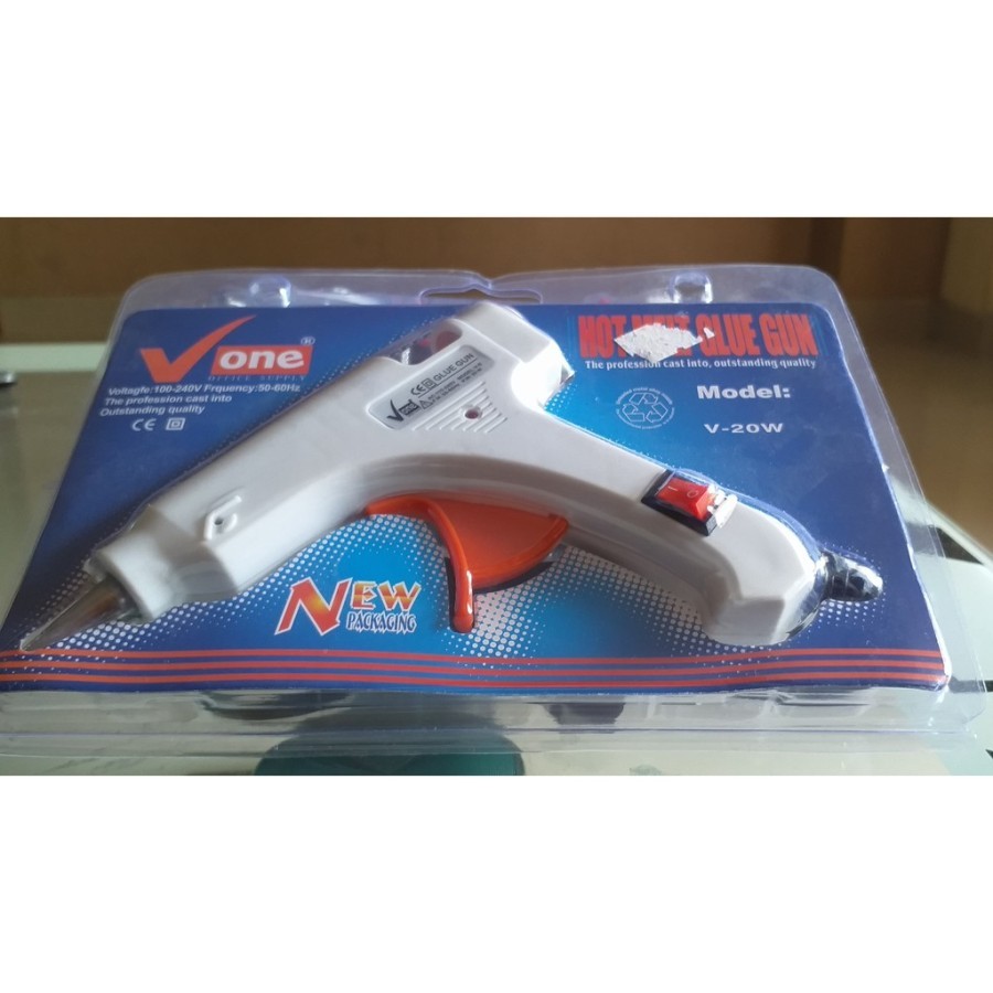 

Hot Melt Glue Gun Alat Lem Tembak V One V-20W