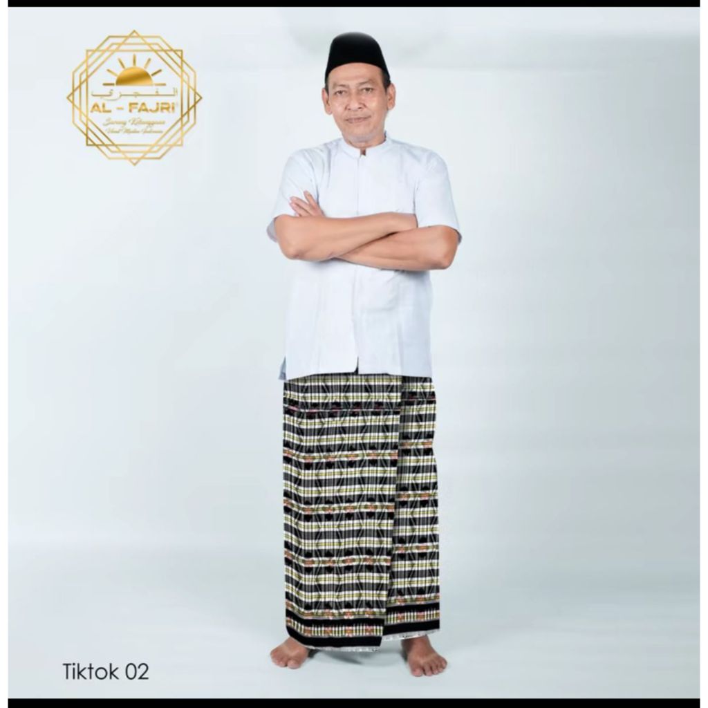 SARUNG TENUN GOYOR AL FAJRI EKSKLUSIF | MOTIF LIRIS