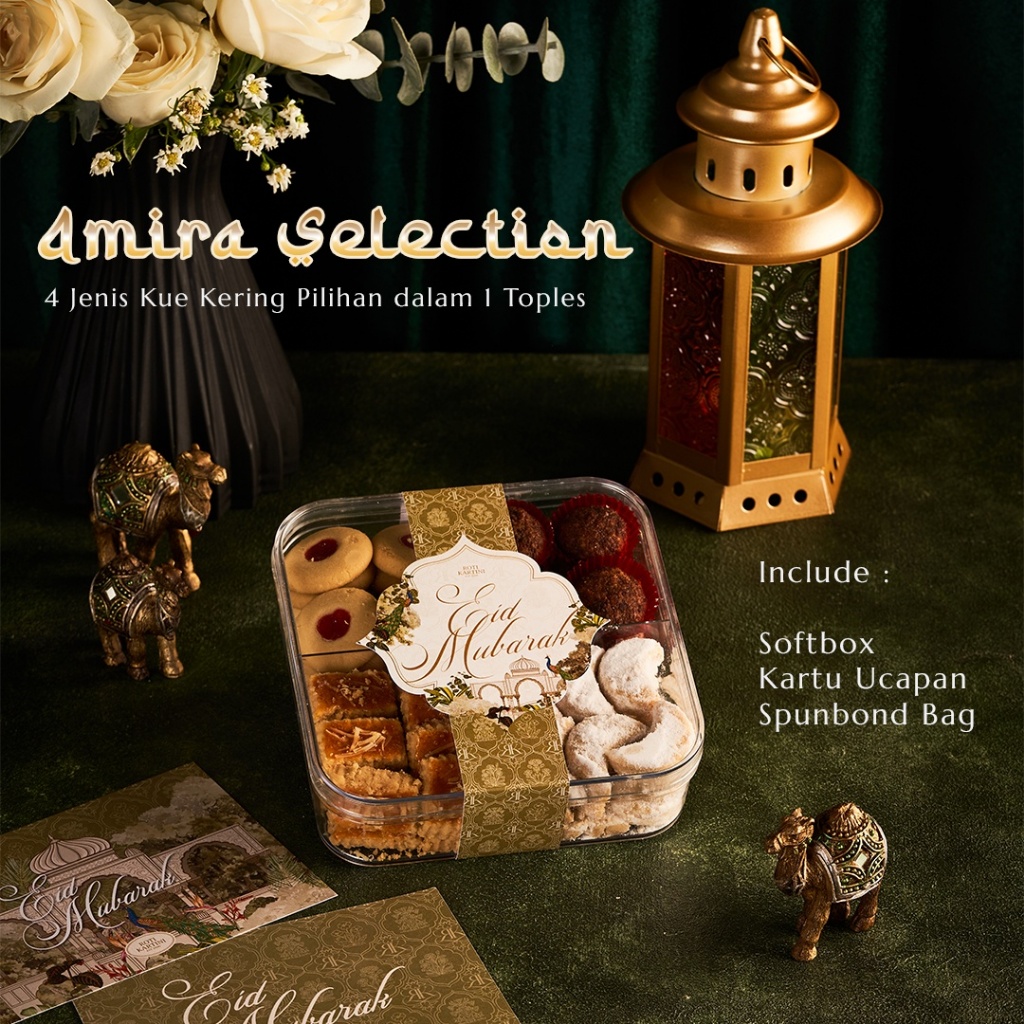 

Roti Kartini Amira Selection Kue Kering 4 Cookies Special Idul Fitri