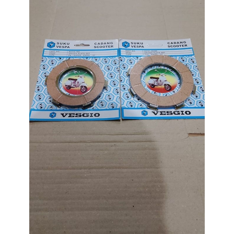 Kampas plat kopling vespa super sprint px ps exel vesgio