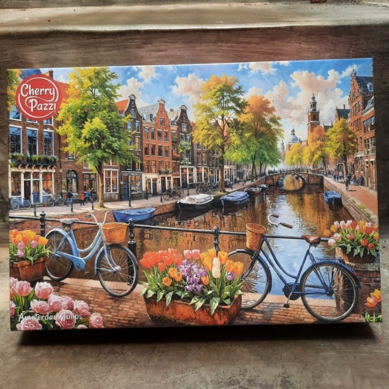 Cherry Pazzi - Amsterdam Tulips 1000 pcs Jigsaw Puzzle