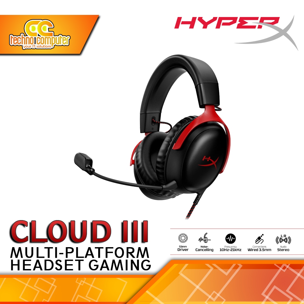 HEADSET HyperX Cloud III - Gaming Headset