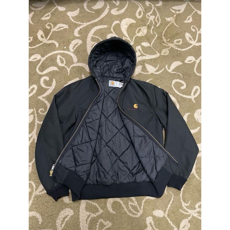 Carhartt active jacket J21 BLK quilth lined