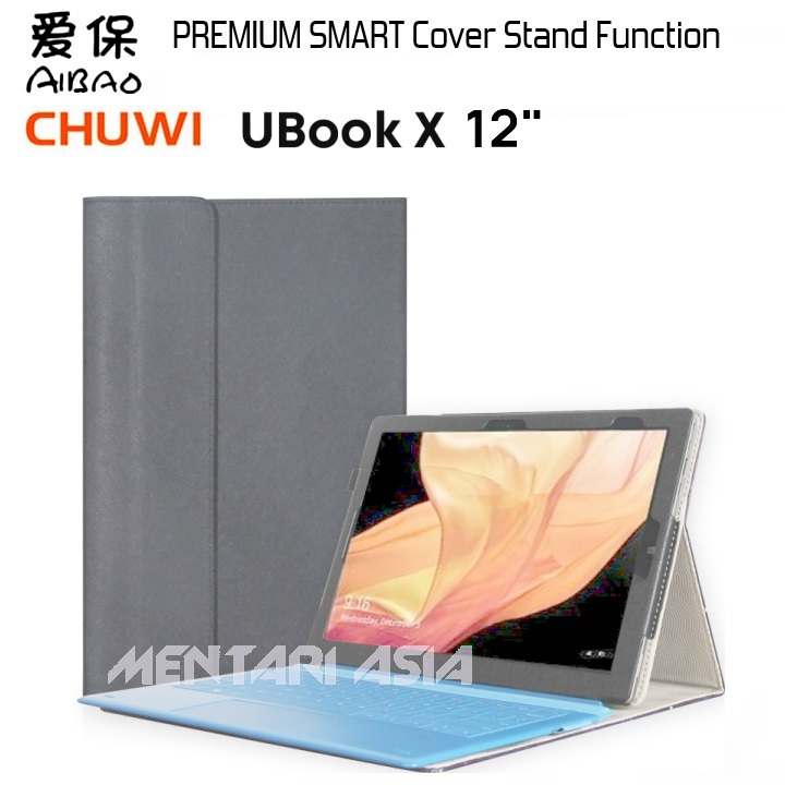 Flipcover CHUWI UBook X 12"  -  AIBAO Premium SMART Case Stand Function
