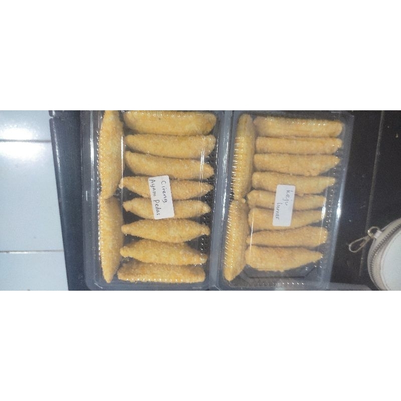 

cireng isi Ayam Pedas/ ayam teriyaki/ ayam original/keju