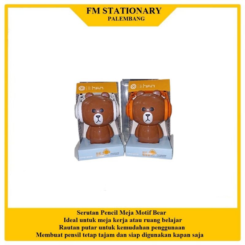 rautan pensil karakter anak