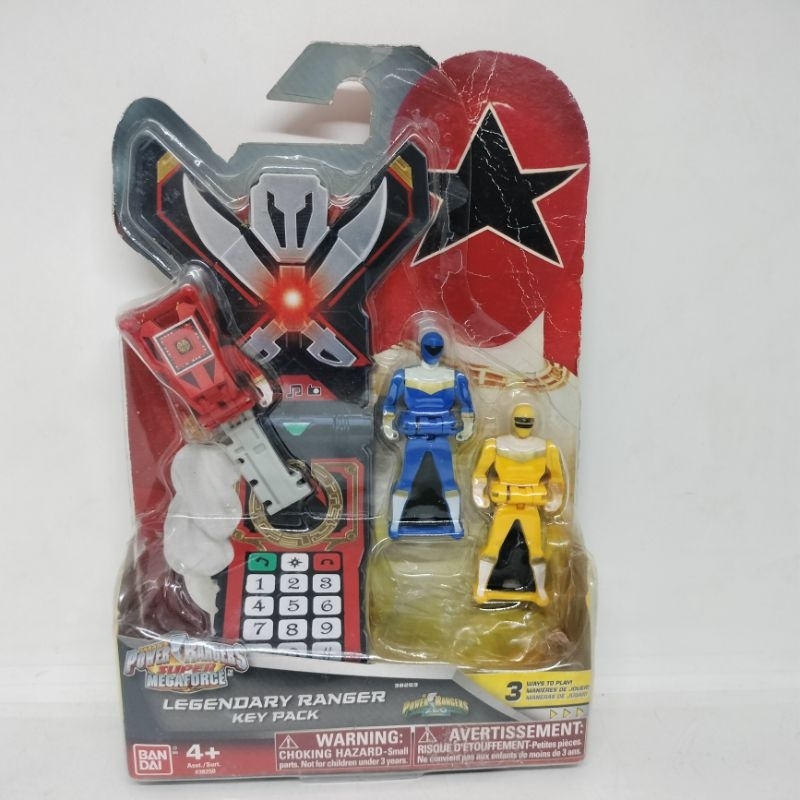 Bandai Legendary Ranger Key Pack Power Ranger Zeo Sesuai Foto