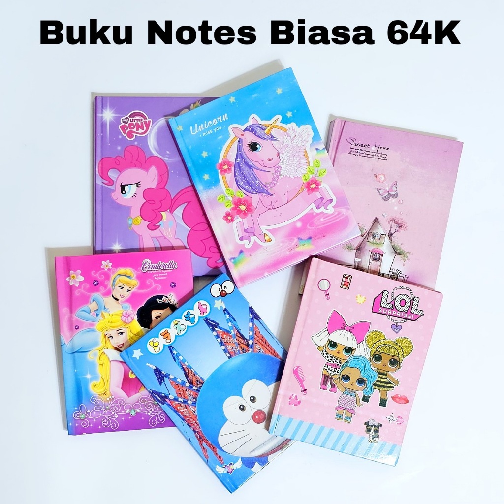 

SOS Buku Notes Biasa 64K(motif random)/Buku Catatan/Note Book